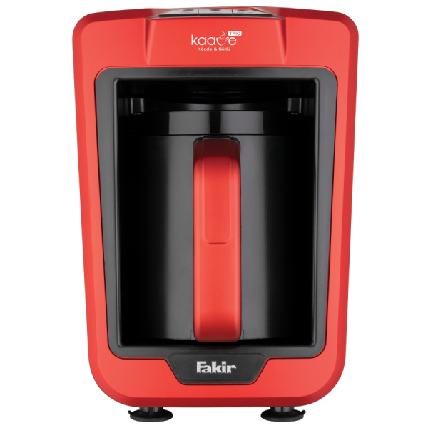 Kaave Trio Turkish Coffee Maker with Ember Brewing Function & Milk (Rouge)