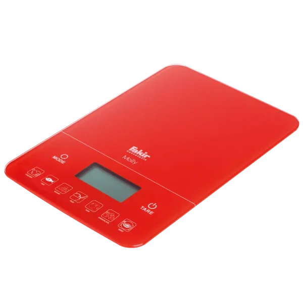 Molly Digital Kitchen Scale (Red)